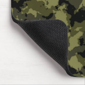Militärisches Muster im Camouflage-Stil Mousepad (Ecke)