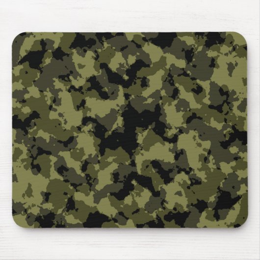 Militärisches Muster im Camouflage-Stil Mousepad (Vorne)
