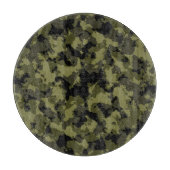 Militärisches Muster im Camouflage-Stil Schneidebrett (Vorderseite)