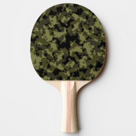 Militärisches Muster im Camouflage-Stil Tischtennis Schläger