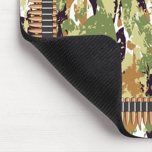 Militärisches Muster mit Kugel Mousepad (Ecke)