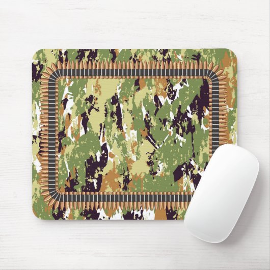 Militärisches Muster mit Kugel Mousepad (Mit Mouse)