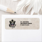 Militärisches Patriotic Eagle Logo-Siegel (Insitu)