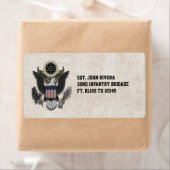 Militärisches Patriotic Eagle Logo-Siegel (Insitu)