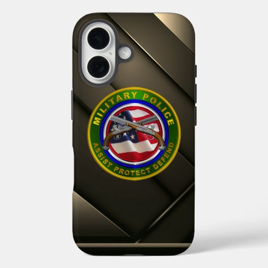Militärisches Polizeikorps des MP Case-Mate iPhone Hülle (Rückseite)