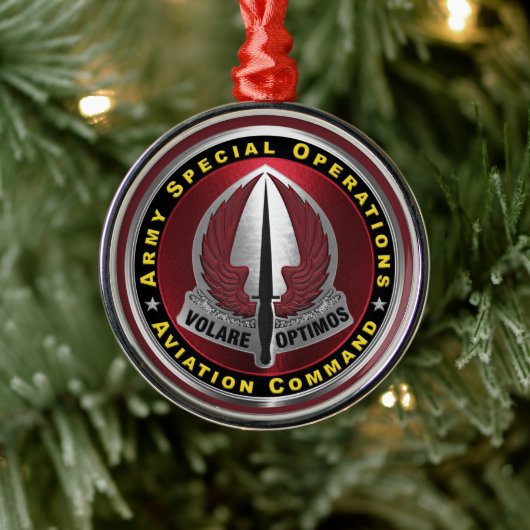 Militärisches Spezialflugkommando Ornament Aus Metall (Baum)