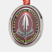 Militärisches Spezialflugkommando Ornament Aus Metall (Links)