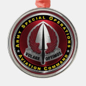 Militärisches Spezialflugkommando Ornament Aus Metall (Vorne)