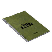 Militärisches taktisches Team - Silhouette der Arm Notizblock (Rechte Seite)