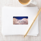 Militärisches Transportflugzeug von Shirley Taylor Adressaufkleber (Insitu)