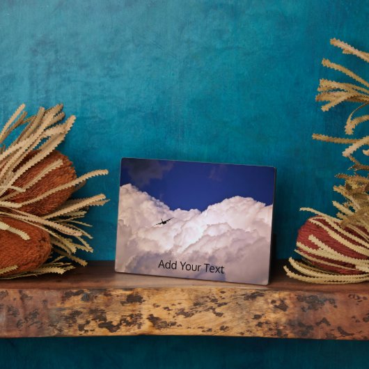 Militärisches Transportflugzeug von Shirley Taylor Fotoplatte (Seite)