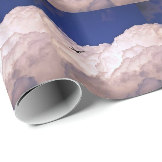 Militärisches Transportflugzeug von Shirley Taylor Geschenkpapier (Rolleneckpunkt)