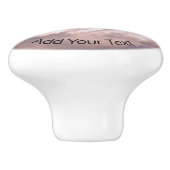 Militärisches Transportflugzeug von Shirley Taylor Keramikknauf (Seitenansicht)