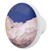 Militärisches Transportflugzeug von Shirley Taylor Keramikknauf (Rechts)