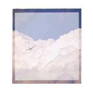 Militärisches Transportflugzeug von Shirley Taylor Notizblock