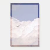 Militärisches Transportflugzeug von Shirley Taylor Post-it Klebezettel (Vorderseite)