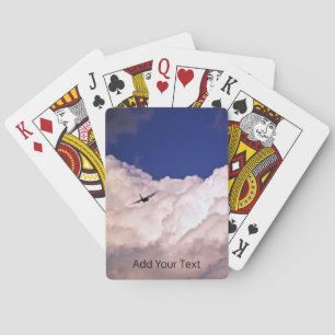 Militärisches Transportflugzeug von Shirley Taylor Spielkarten