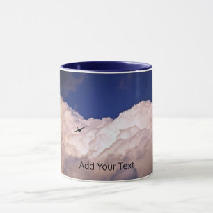 Militärisches Transportflugzeug von Shirley Taylor Tasse