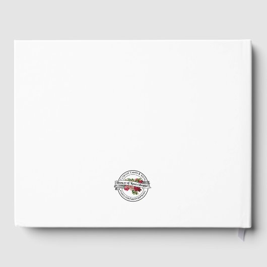 Militärisches Veteran Memorial American Flag Beerd Gästebuch (Rückseite)