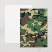 Militärisches Vorgehen Einladung (Vorne/Hinten)