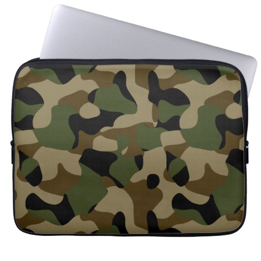 Militärisches Vorgehen Laptopschutzhülle (Vorderseite)