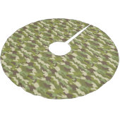 Militärisches Vorgehen Polyester Weihnachtsbaumdecke (Schrägansicht)