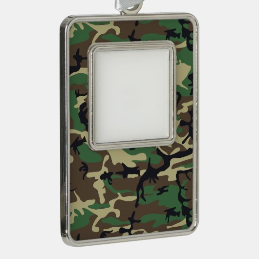 Militärisches Vorgehen Rahmen-Ornament Silber (Rechts)