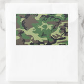 Militärisches Vorgehen Rechteckiger Aufkleber (Tasche)