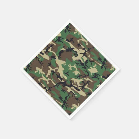 Militärisches Vorgehen Serviette (Ecke)