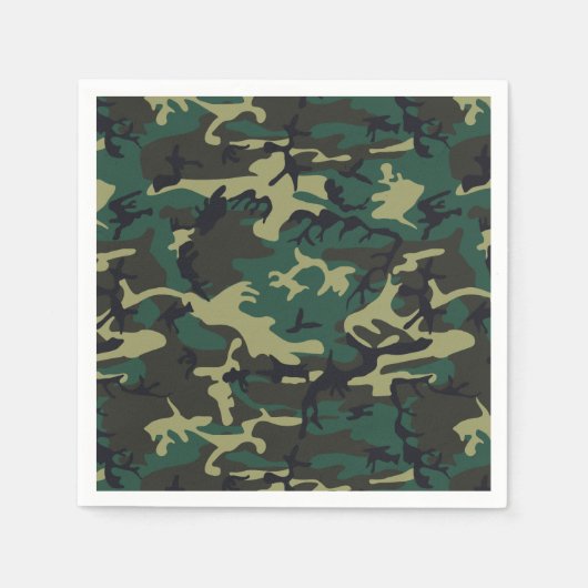 Militärisches Vorgehen Serviette (Vorderseite)