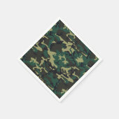 Militärisches Vorgehen Serviette (Ecke)