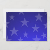 Militärisches Weggehen des Party Einladung (Rückseite)