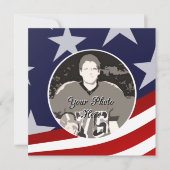 Militärisches Weggehen des Party Einladung (Vorderseite)