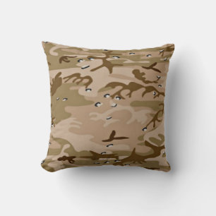 Militärisches Wüstensand-Camouflage-Kissen Kissen