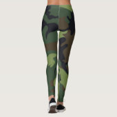 Militärjagd-Camouflage-Yoga-Hosen, Spaß Leggings (Rückseite)