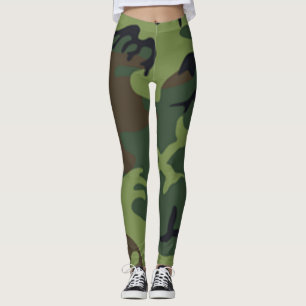 Militärjagd-Camouflage-Yoga-Hosen, Spaß Leggings