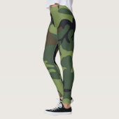 Militärjagd-Camouflage-Yoga-Hosen, Spaß Leggings (Links)