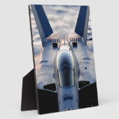 Militärjet Fotoplatte (Seite)