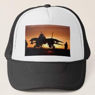 Militärjet-Kämpfer Truckerkappe