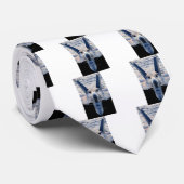 Militärjet Krawatte (Gerollt)