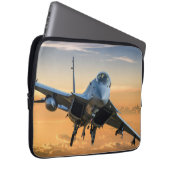 Militärjet Laptopschutzhülle (Vorne Rechts)