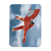 Militärjet Magnet (Vertikal)