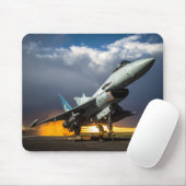 Militärjet Mousepad (Mit Mouse)