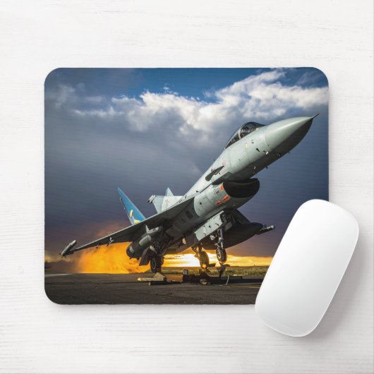 Militärjet Mousepad (Mit Mouse)
