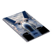 Militärjet Notizblock (Rechte Seite)