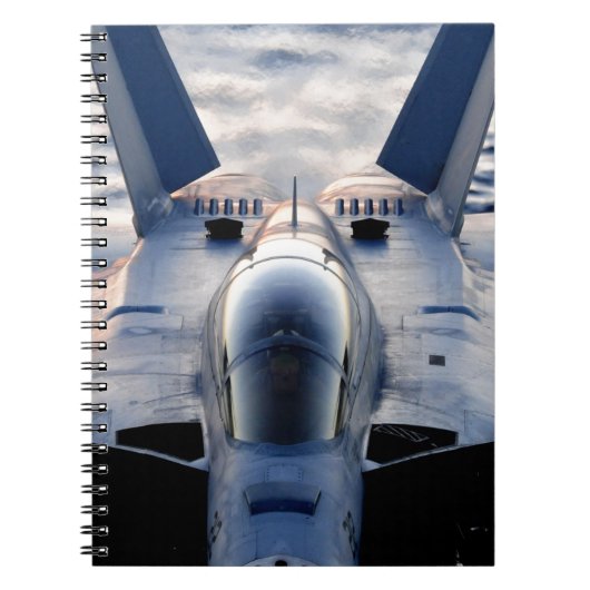 Militärjet Notizblock (Vorderseite)