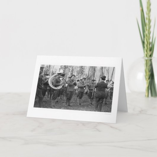 Militärkapelle Alaska 1920 Karte (Vorderseite)