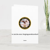 Militärkarte des Zweiten Weltkriegs Karte (Rückseite)