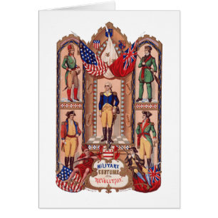 Militärkostüm des revolutionären Krieges 1855