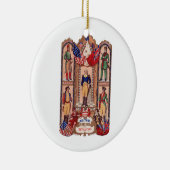 Militärkostüm des revolutionären Krieges 1855 Keramikornament (Rechts)